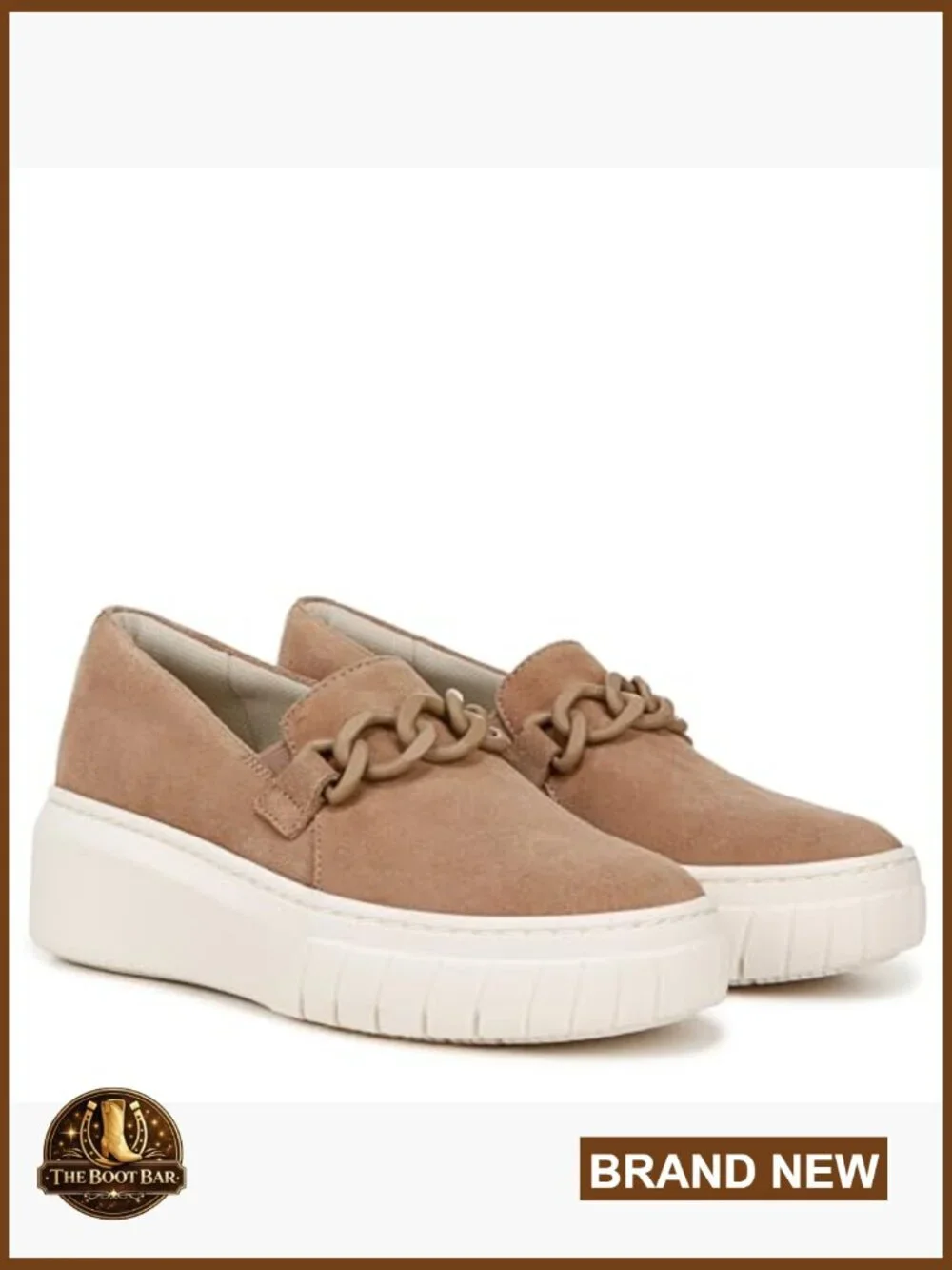 Women's Slip-On Platform Sneakers with REZORB Cushioning, Size 8